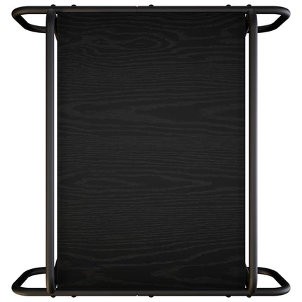 Kaffeebord Svart ek 60 x 60 x 51 cm Konstruerat trä