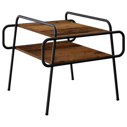 Kaffeebord Gammalt trä 60 x 60 x 51 cm Konstruerat trä