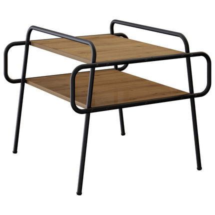 Kaffeebord Artisan-ek 60 x 60 x 51 cm Konstruerat trä
