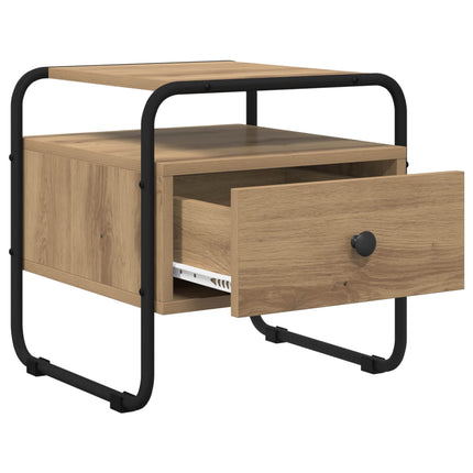 Nattduksbord Artisan-ek 40 x 39,5 x 40 cm Konstruerat trä