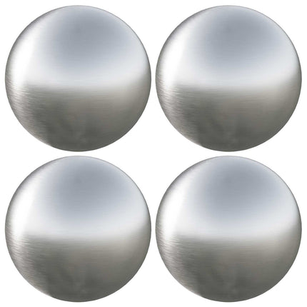 Borstad Boll 4 pcs Ø 10 cm Silver Rostfritt stål 201