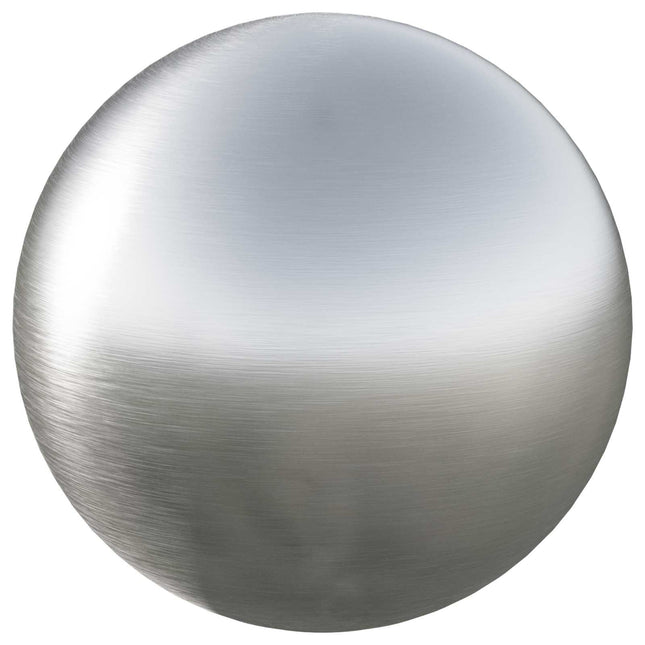 Borstad Boll Ø 20 cm Silver Rostfritt stål 201