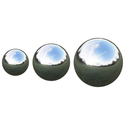 Spegelboll 3 pcs Ø 20 cm Silver Rostfritt stål 201