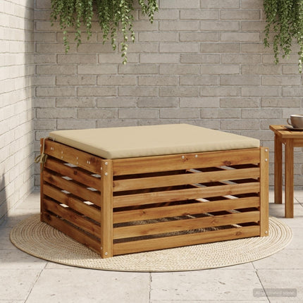 Sittkuddar SOEST 100% Polyester Beige 80 x 80 x 3 cm