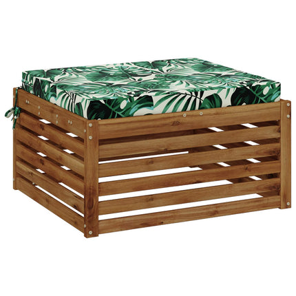 Sittkuddar SOEST 100% Polyester Bladmönster 60 x 60 x 7 cm