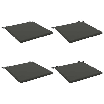 Sittkuddar SOEST 4 st 100% Polyester Antracit 70 x 70 x 3 cm