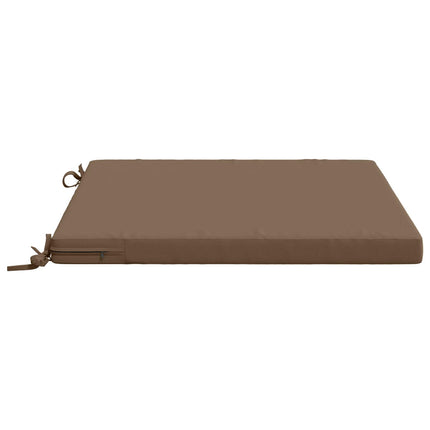 Sittkuddar SOEST 4 st 100% Polyester Taupe 80 x 80 x 5 cm