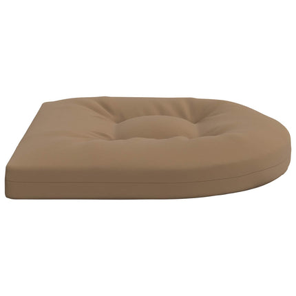 4-delade Sittdynor 4 st 100% Polyester Taupe 45 x 45 x 5 cm