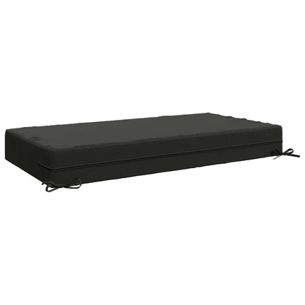Sittkudde SOEST 100% Polyester Antracit 120 x 60 x 15 cm