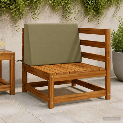 Ryggkudde SOEST 100% Polyester Olivgrön 60 x 20 x 40 cm