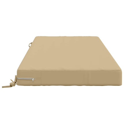 Sittkudde SOEST 100% Polyester Beige 120 x 80 x 10 cm