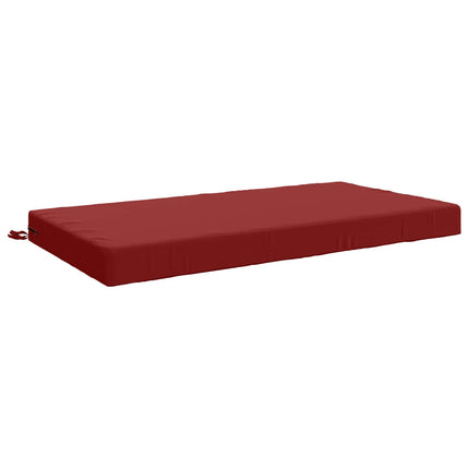 Sittkudde SOEST 100% Polyester Vinröd 120 x 60 x 10 cm
