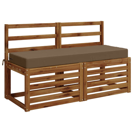Ryggkudde SOEST 100% Polyester Taupe 120 x 40 x 10 cm