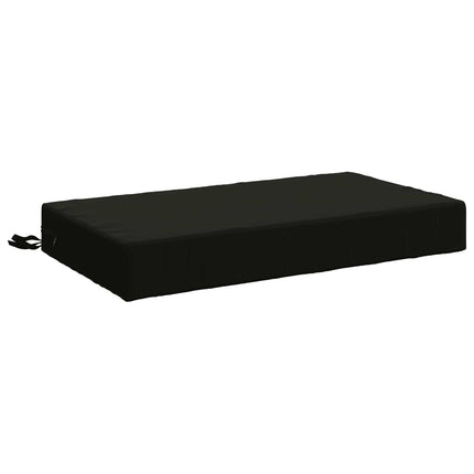 Ryggkudde SOEST 100% Polyester Svart 70 x 40 x 10 cm