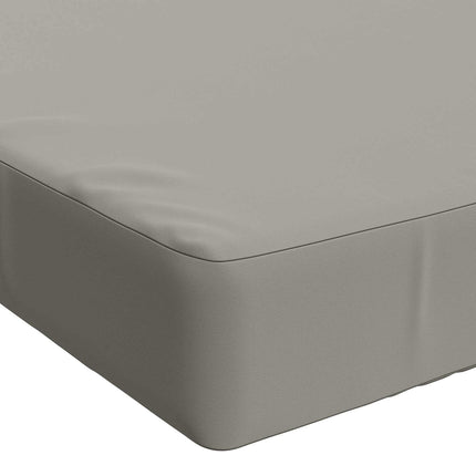 Ryggkudde SOEST 100% Polyester Grå 70 x 40 x 10 cm
