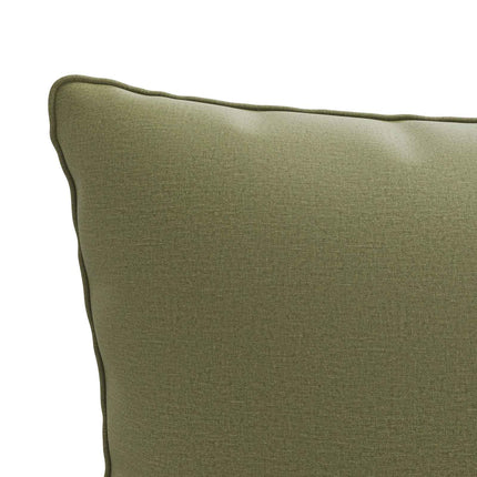 Ryggkudde PUTTEN 100% Polyester Olivgrön 60 x 40 x 15 cm