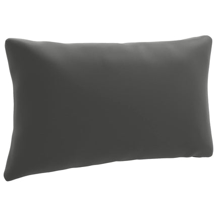 Ryggkudde PUTTEN 100% Polyester Antracit 70 x 40 x 15 cm