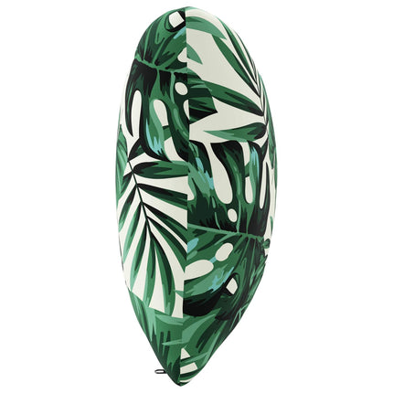 Ryggkudde PUTTEN 100% Polyester Bladmönster 80 x 40 x 15 cm