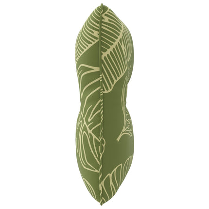 Ryggkudde PUTTEN 100% Polyester Bladdesign 40 x 40 x 10 cm