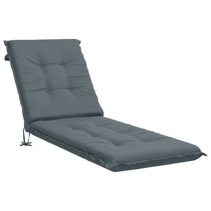 Solstol Kudde GEMERT 100% Polyester Blå 190 x 60 x 9 cm