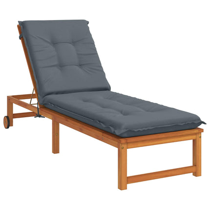Solstol Kudde GEMERT 100% Polyester Blå 190 x 60 x 9 cm