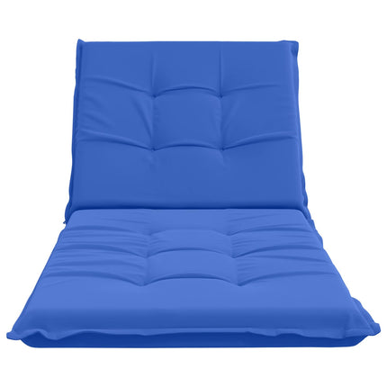 Solstol Kudde GEMERT 100% Polyester Kungsblå 190 x 90 x 9 cm