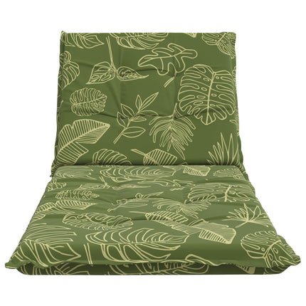 Solstol Kudde GEMERT 100% Polyester Bladdesign 190 x 90 x 9 cm
