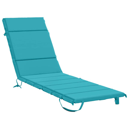 Solstol Kudde GEMERT 100% Polyester Turkos 200 x 50 x 3 cm