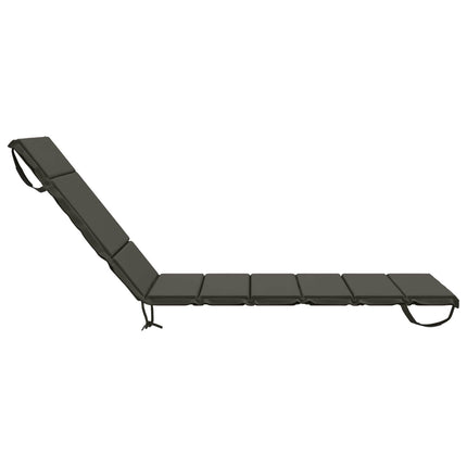 Solstol Kudde GEMERT 100% Polyester Antracit 200 x 90 x 3 cm