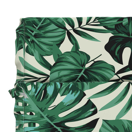 Solstol Kudde GEMERT 100% Polyester Bladmönster 200 x 90 x 3 cm