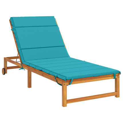 Solstol Kudde GEMERT 100% Polyester Turkos 200 x 90 x 3 cm
