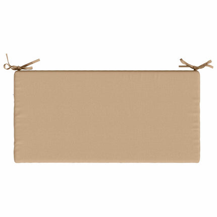 Bänk Kuddar SOEST 2 st 100% Polyester Sand 60 x 40 x 5 cm