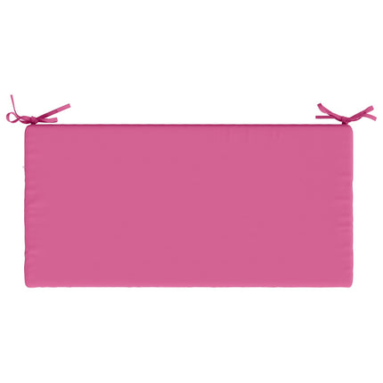 Bänk Kuddar SOEST 2 st 100% Polyester Rosa 60 x 40 x 5 cm