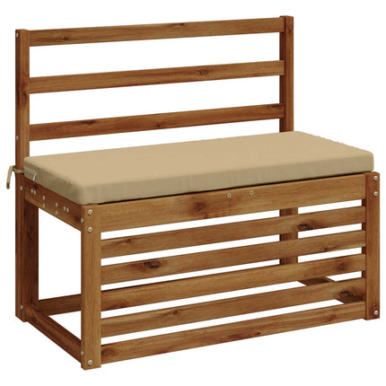 Bänk kudde SOEST 100% Polyester Beige 80 x 40 x 5 cm