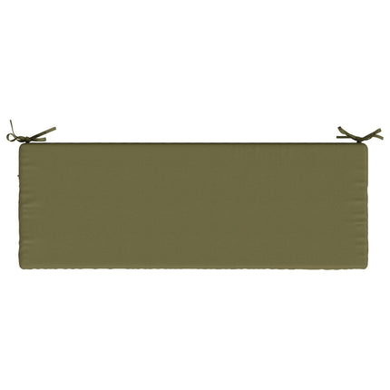 Bänk Kuddar SOEST 2 st 100% Polyester Olivgrön 100 x 40 x 5 cm