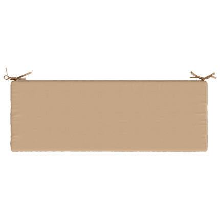 Bänk Kuddar SOEST 2 st 100% Polyester Sand 100 x 40 x 5 cm