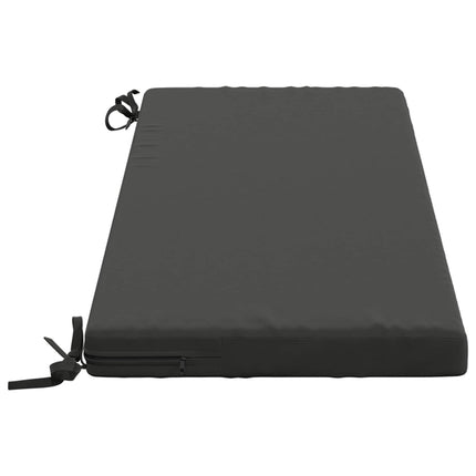 Bänk kudde SOEST 100% Polyester Antracit 100 x 40 x 5 cm