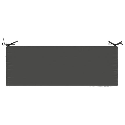 Bänk Kuddar SOEST 2 st 100% Polyester Antracit 100 x 40 x 5 cm