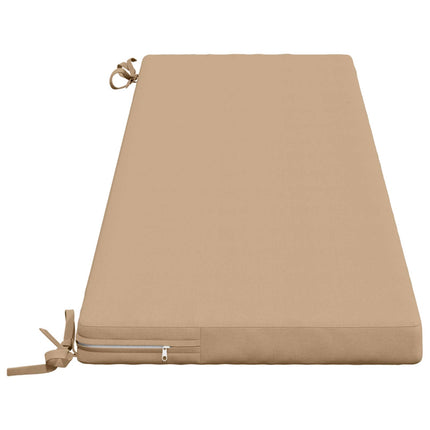 Bänk kudde SOEST 100% Polyester Sand 140 x 40 x 5 cm