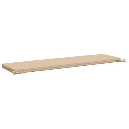 Bänk Kuddar SOEST 2 st 100% Polyester Gräddvit 140 x 40 x 5 cm