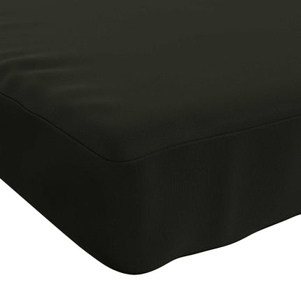 Bänk Kuddar SOEST 2 st 100% Polyester Svart 150 x 40 x 5 cm