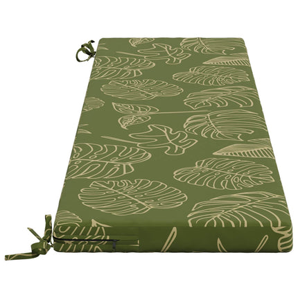 Bänk Kuddar SOEST 2 st 100% Polyester Bladdesign
