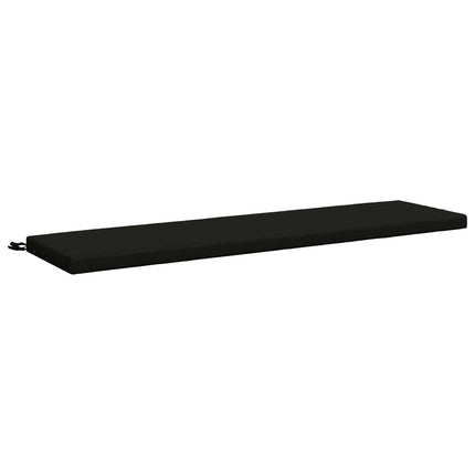 Bänk Kuddar SOEST 2 st 100% Polyester Svart 160 x 40 x 5 cm