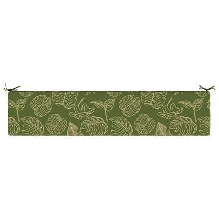 Bänk Kuddar SOEST 2 st 100% Polyester Bladdesign