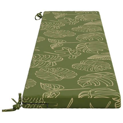 Bänk Kuddar SOEST 2 st 100% Polyester Bladdesign