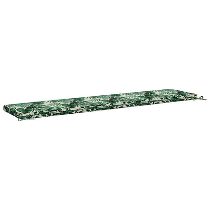 Bänk Kuddar SOEST 2 st 100% Polyester Bladmönster