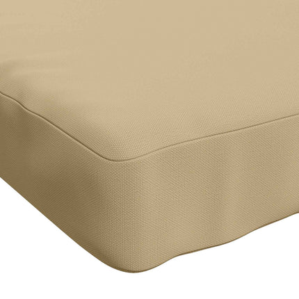 Bänk Kuddar SOEST 2 st 100% Polyester Beige 110 x 50 x 5 cm