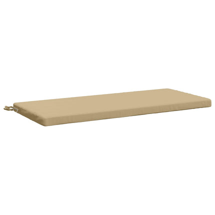 Bänk Kuddar SOEST 2 st 100% Polyester Beige 110 x 50 x 5 cm