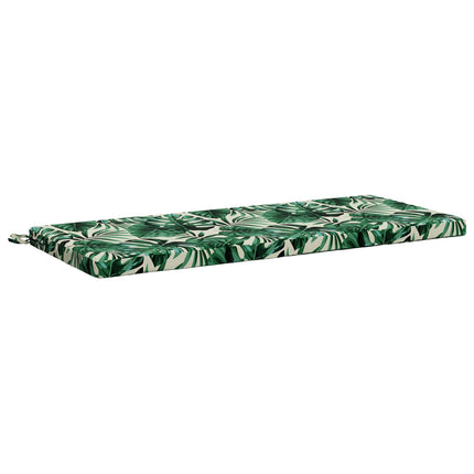 Bänk Kuddar SOEST 2 st 100% Polyester Bladmönster