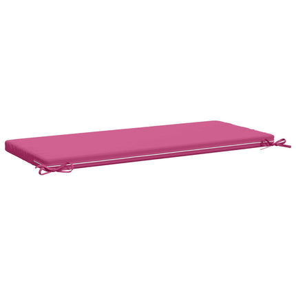 Bänk Kuddar SOEST 2 st 100% Polyester Rosa 120 x 50 x 5 cm